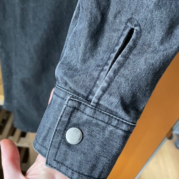 Long Denim Jean Jacket Jacob 90s - Picture 12 of 15